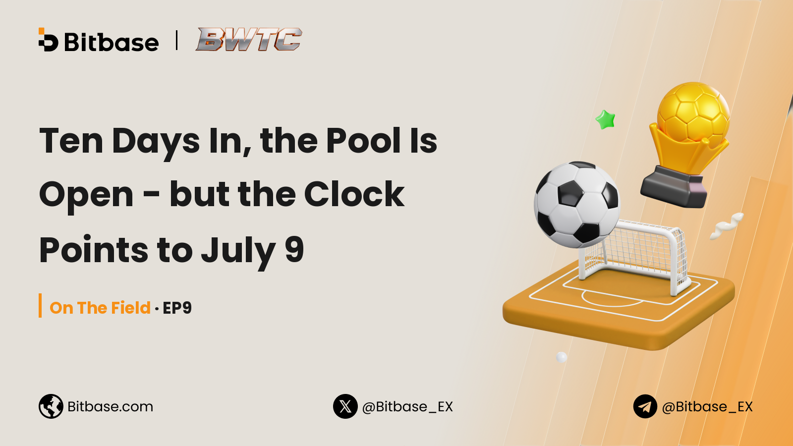 Ten Days In, the Pool Is Open - but the Clock Points to July 13