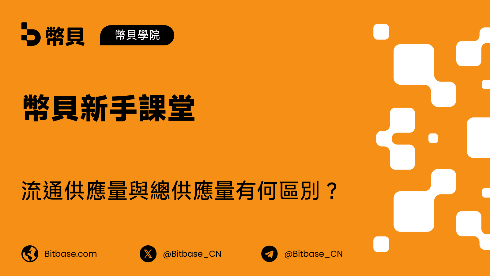 流通供應量與總供應量有何區別?