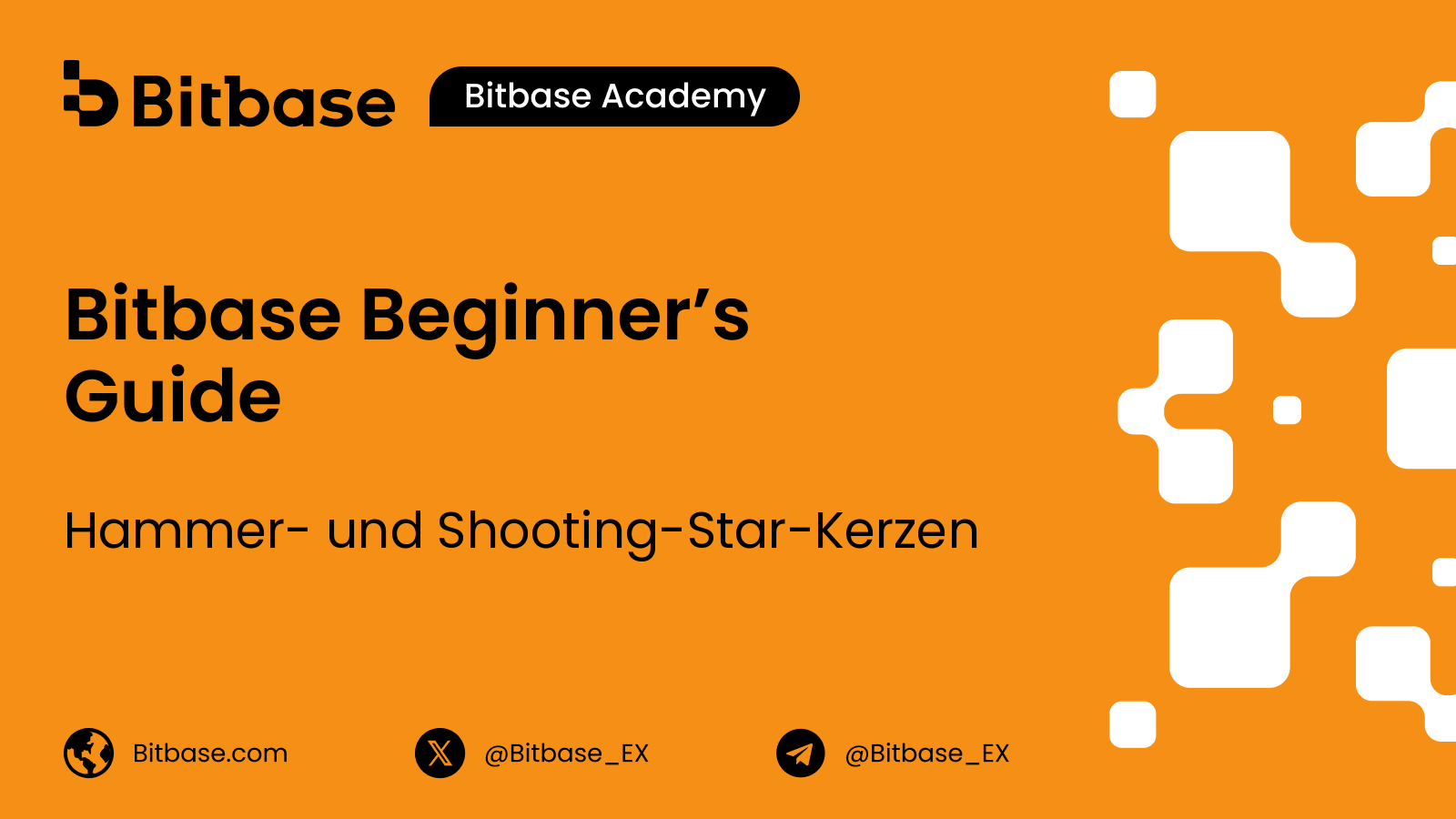 Hammer- und Shooting-Star-Kerzen