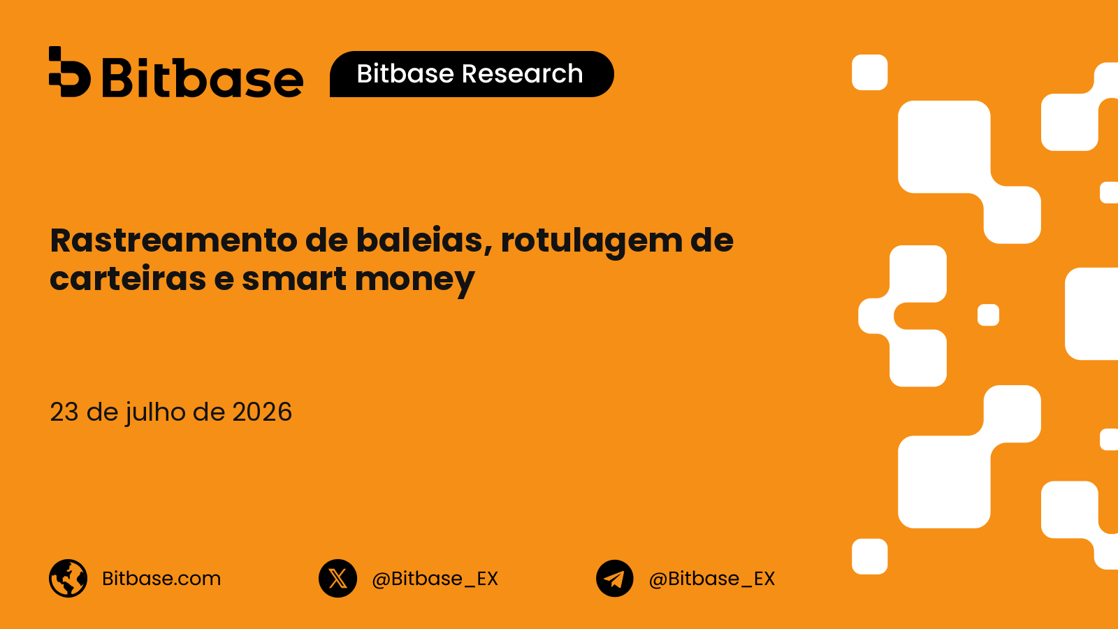 Rastreamento de baleias, rotulagem de carteiras e smart money: uma taxonomia de entidades-carteira e um framework forense de detecção