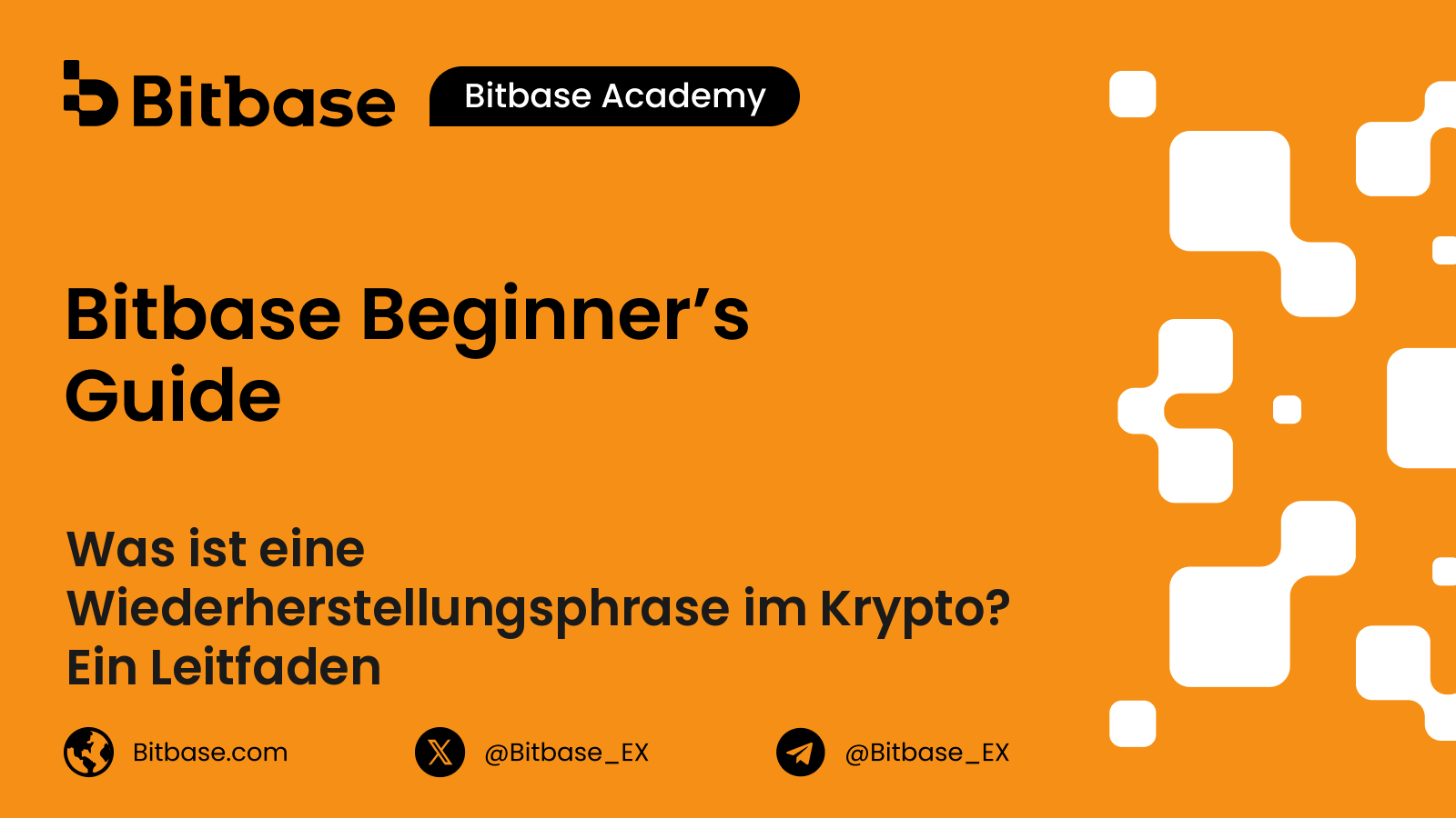 Was ist eine Wiederherstellungsphrase im Krypto? Ein Leitfaden